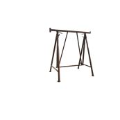 Folding jack | 'Compact S' | galvanized | wide: 1,20 m | Size 2 Height: 1.00 m - 1.75 m